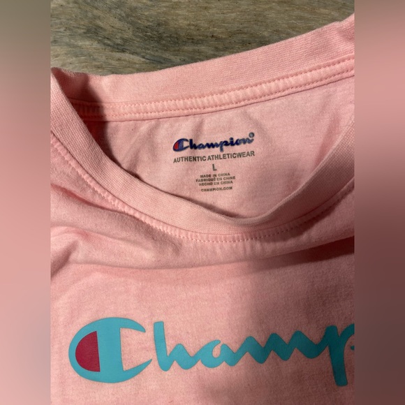Ladies Champion Crop Tee - Picture 2 of 2